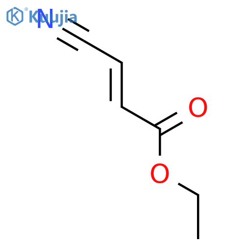 3-ethoxycarbonylacrylonitrile structure
