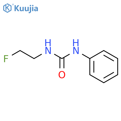 urea, 1-(2-fluoroethyl)-3-phenyl- structure