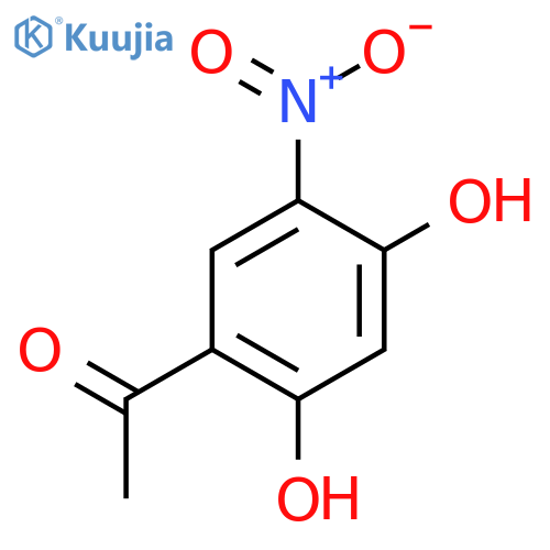 Ethanone,1-(2,4-dihydroxy-5-nitrophenyl)- structure