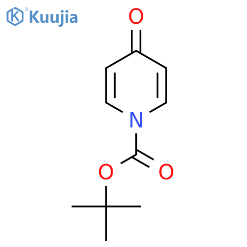 tert-butyl 4-oxo-1,4-dihydropyridine-1-carboxylate structure
