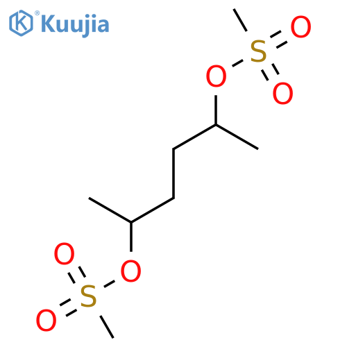 2,5-hexanediol, Dimethanesulfonate, Meso- structure