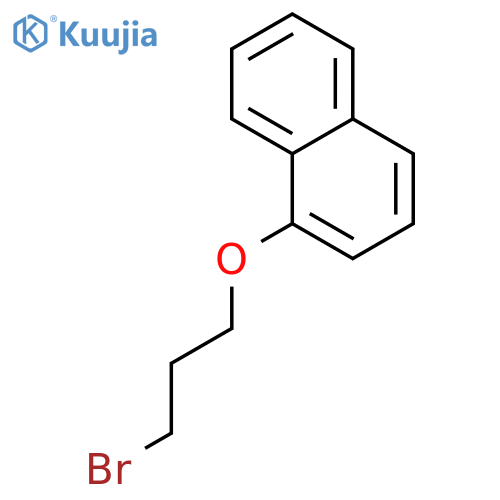 Naphthalene, 1-(3-bromopropoxy)- structure