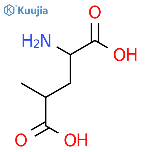 (2S,4R)-2-Amino-4-methylpentanedioic acid structure