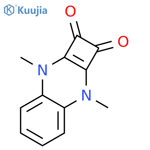 Cyclobuta[b]quinoxaline-1,2-dione,3,8-dihydro-3,8-dimethyl- structure