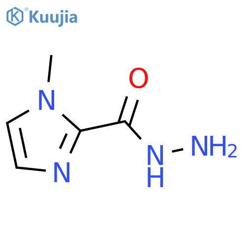 1-Methyl-1H-imidazole-2-carbohydrazide structure