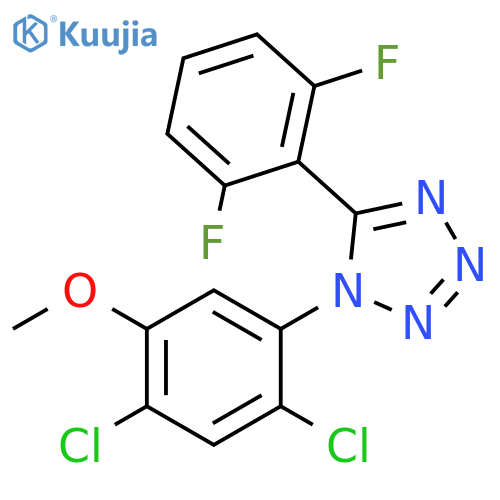 1-(2,4-DICHLORO-5-METHOXYPHENYL)-5-(2,6-DIFLUOROPHENYL)-1H-1,2,3,4-TETRAAZOLE structure