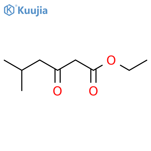 5-Methyl-3-oxo-hexanoic Acid Ethyl Ester structure