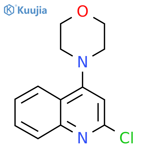 4-(2-Chloroquinolin-4-yl)morpholine structure