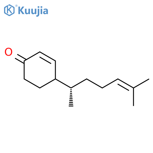 4-(1S)-1,5-Dimethyl-4-hexen-1-yl-2-cyclohexen-1-one structure