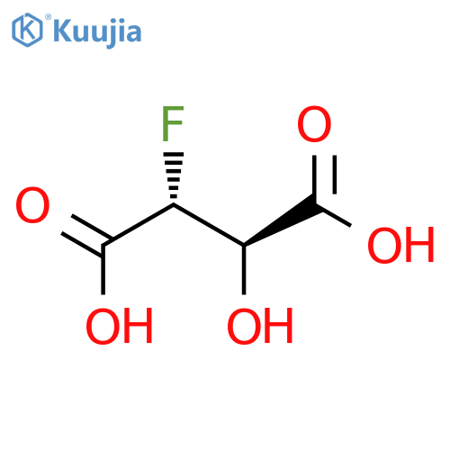Butanedioic acid,2-fluoro-3-hydroxy-, (R*,R*)-(-)- (9CI) structure