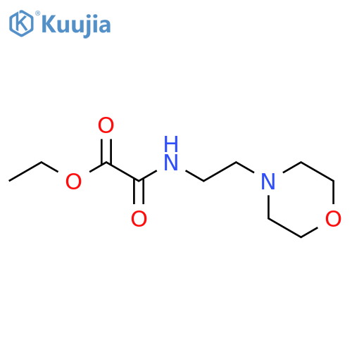 ethyl {[2-(morpholin-4-yl)ethyl]carbamoyl}formate structure