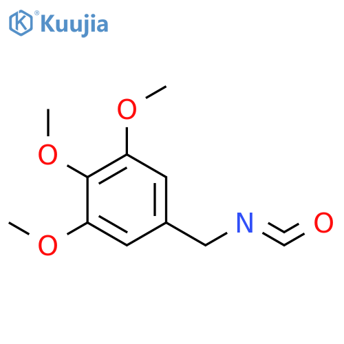 5-(isocyanatomethyl)-1,2,3-trimethoxybenzene structure