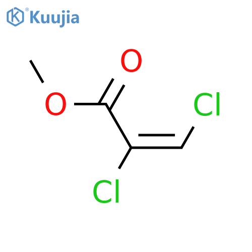 2-Propenoic acid, 2,3-dichloro-, methyl ester, (E)- structure