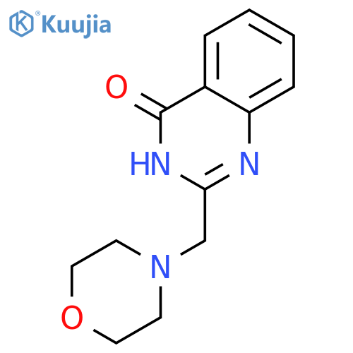 2-[(morpholin-4-yl)methyl]-3,4-dihydroquinazolin-4-one structure