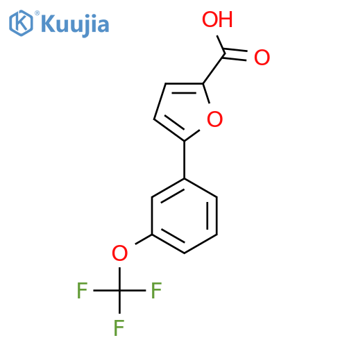 5-3-(Trifluoromethoxy)phenyl-2-Furancarboxylic Acid structure