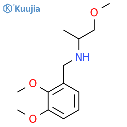 N-(2,3-Dimethoxybenzyl)-1-methoxypropan-2-amine structure