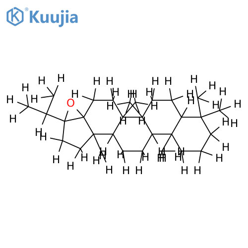 17beta,21beta-Epoxyhopane structure