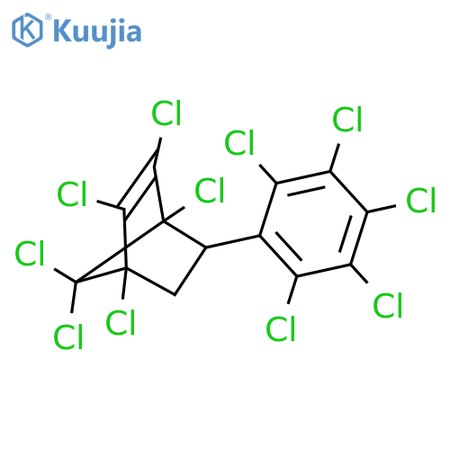5-(Pentachlorophenyl)-1,2,3,4,7,7-hexachloro-2-norbornene structure
