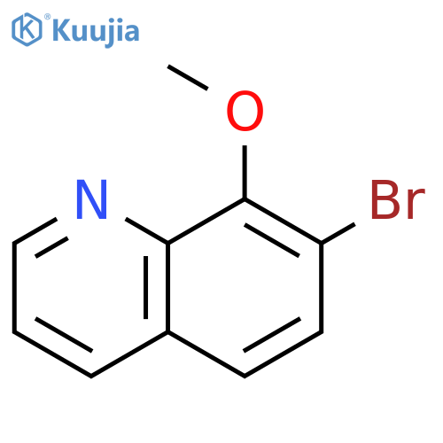 7-Bromo-8-methoxyquinoline structure