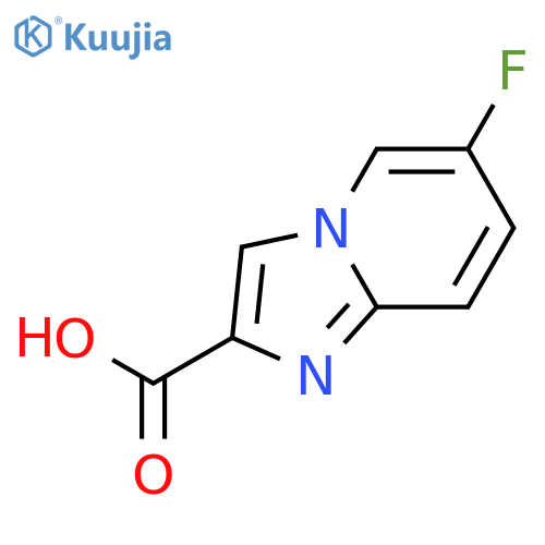 6-Fluoroimidazo[1,2-a]pyridine-2-carboxylic acid structure