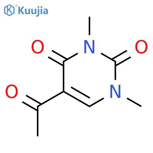 5-Acetyl-1,3-dimethyl-2,4(1H,3H)-pyrimidinedione structure
