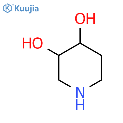 Piperidine-3,4-diol structure