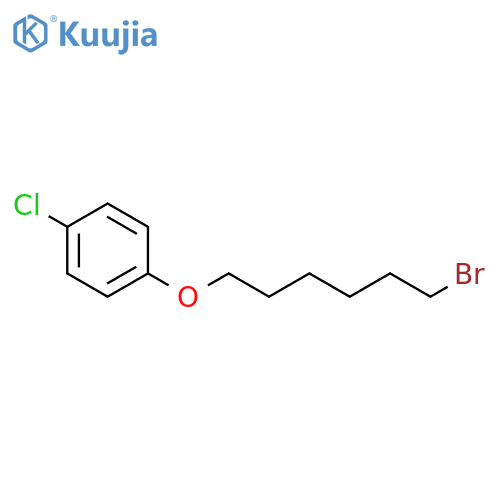 1-[(6-bromohexyl)oxy]-4-chlorobenzene structure