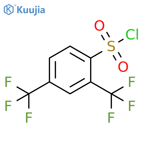 2,4-Bis(trifluoromethyl)benzenesulfonyl chloride structure
