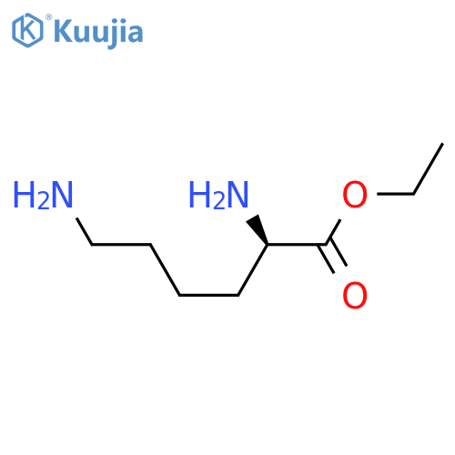 (R)-ethyl 2,6-diaminohexanoate structure