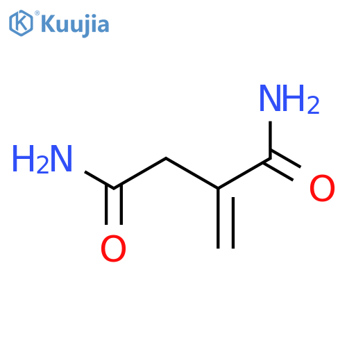 Butanediamide,2-methylene- structure