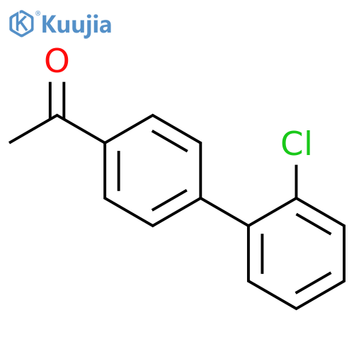 1-(2'-CHLORO-BIPHENYL-4-YL)-ETHANONE structure