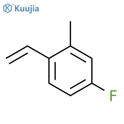 4-fluoro-2-methyl-1-vinyl-benzene structure