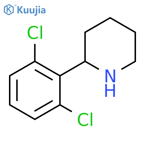 2-(2,6-dichlorophenyl)piperidine structure