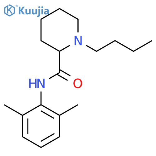 Bupivacaine structure