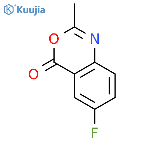 6-Fluoro-2-methyl-4H-benzo[d][1,3]oxazin-4-one structure