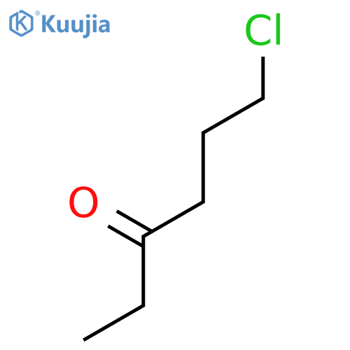 6-chlorohexan-3-one structure