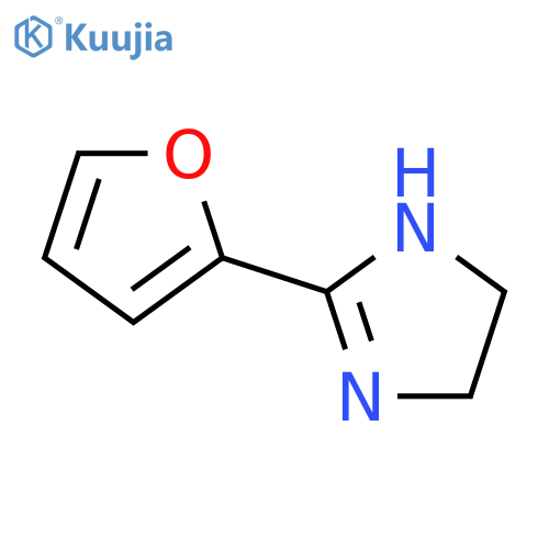 2-FURAN-2-YL-4,5-DIHYDRO-1H-IMIDAZOLE structure