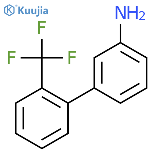 2'-(trifluoromethyl)-3-biphenylamine structure