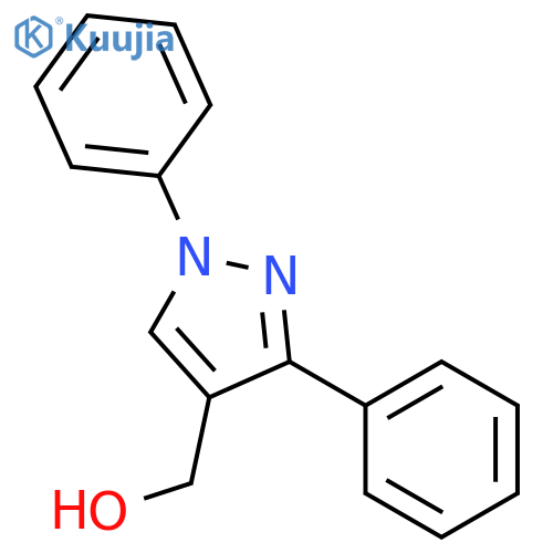 (1,3-Diphenyl-1H-pyrazol-4-yl)methanol structure