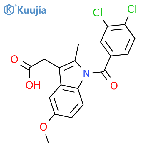 3-Chloroindomethacin structure