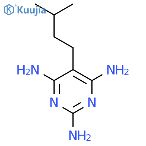 2,4,6-Pyrimidinetriamine,5-(3-methylbutyl)- structure