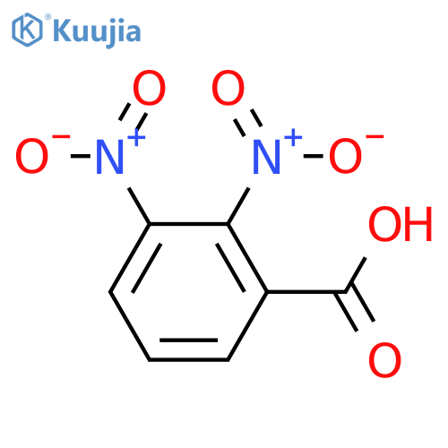 2,3-Dinitrobenzoic acid structure