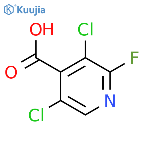 4-PYRIDINECARBOXYLIC ACID, 3,5-DICHLORO-2-FLUORO- structure