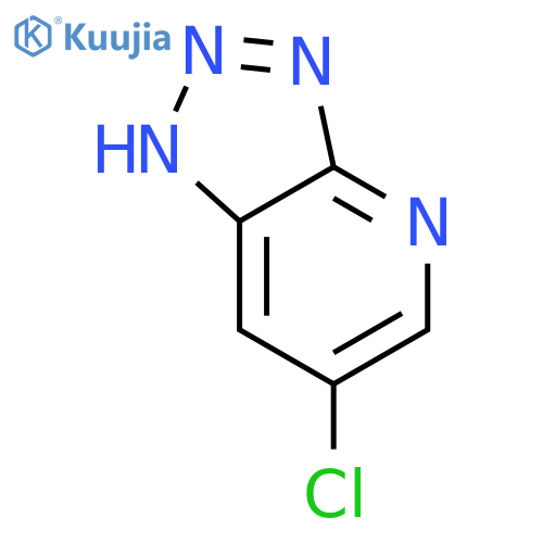 6-chloro-3H-[1,2,3]triazolo[4,5-b]pyridine structure