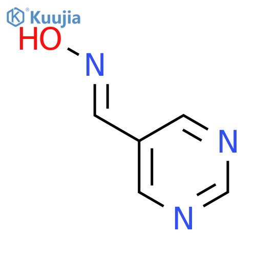 5-Pyrimidinecarboxaldehyde, oxime (7CI,9CI) structure