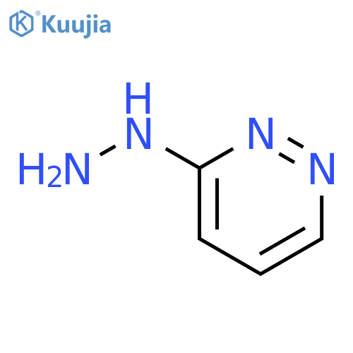 3-Hydrazinopyridazine hydrochloride structure