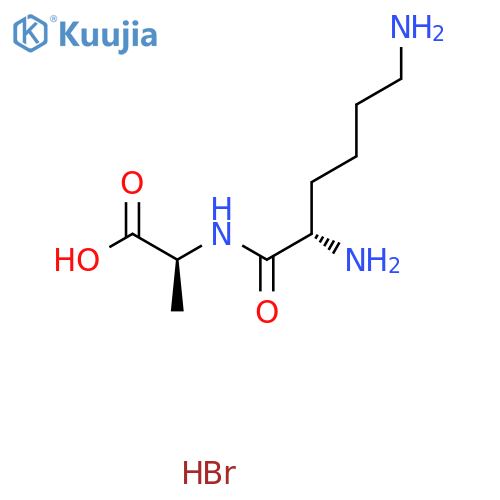 H-Lys-Ala-OH hydrobromide structure