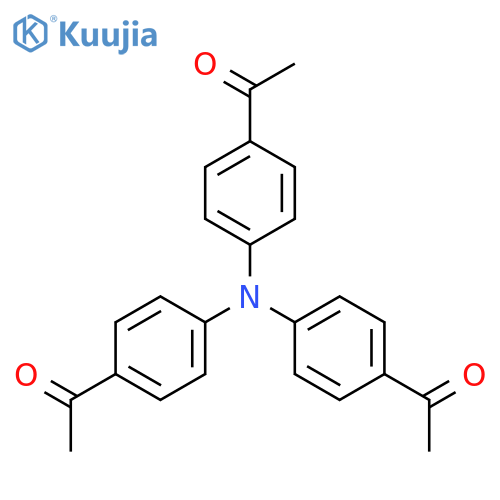Ethanone, 1,1',1''-(nitrilotri-4,1-phenylene)tris- structure