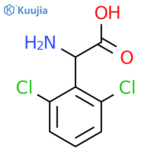 2-amino-2-(2,6-dichlorophenyl)acetic Acid structure