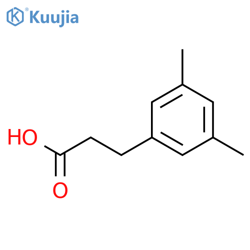 3-(3,5-Dimethylphenyl)propanoic acid structure